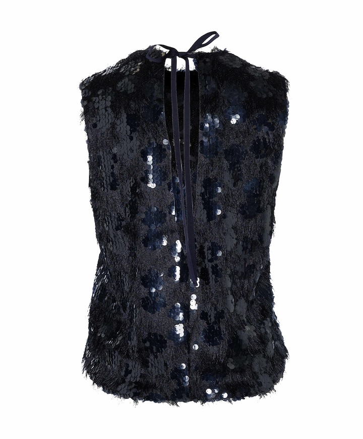 Dames top blauw