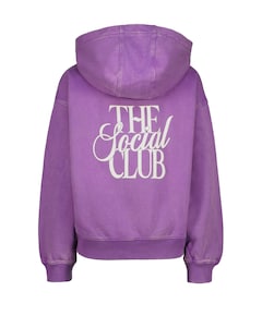 Meisjes hoodie paars