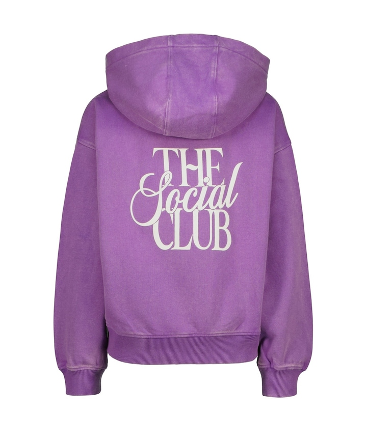 Meisjes hoodie paars