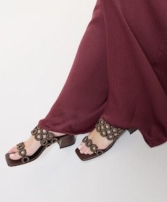 dames sandalets bruin