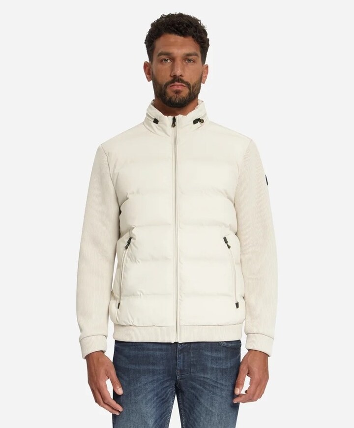 Heren jas beige