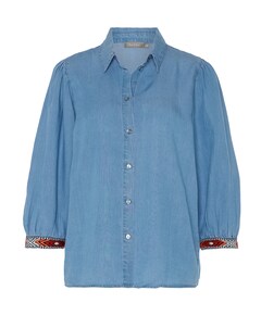Dames blouse blauw