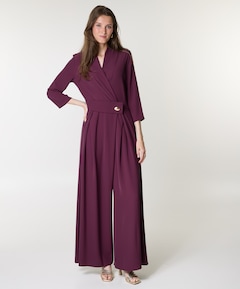 BACI WALLIS.F001-P - Tuta dames jumpsuit bordeaux