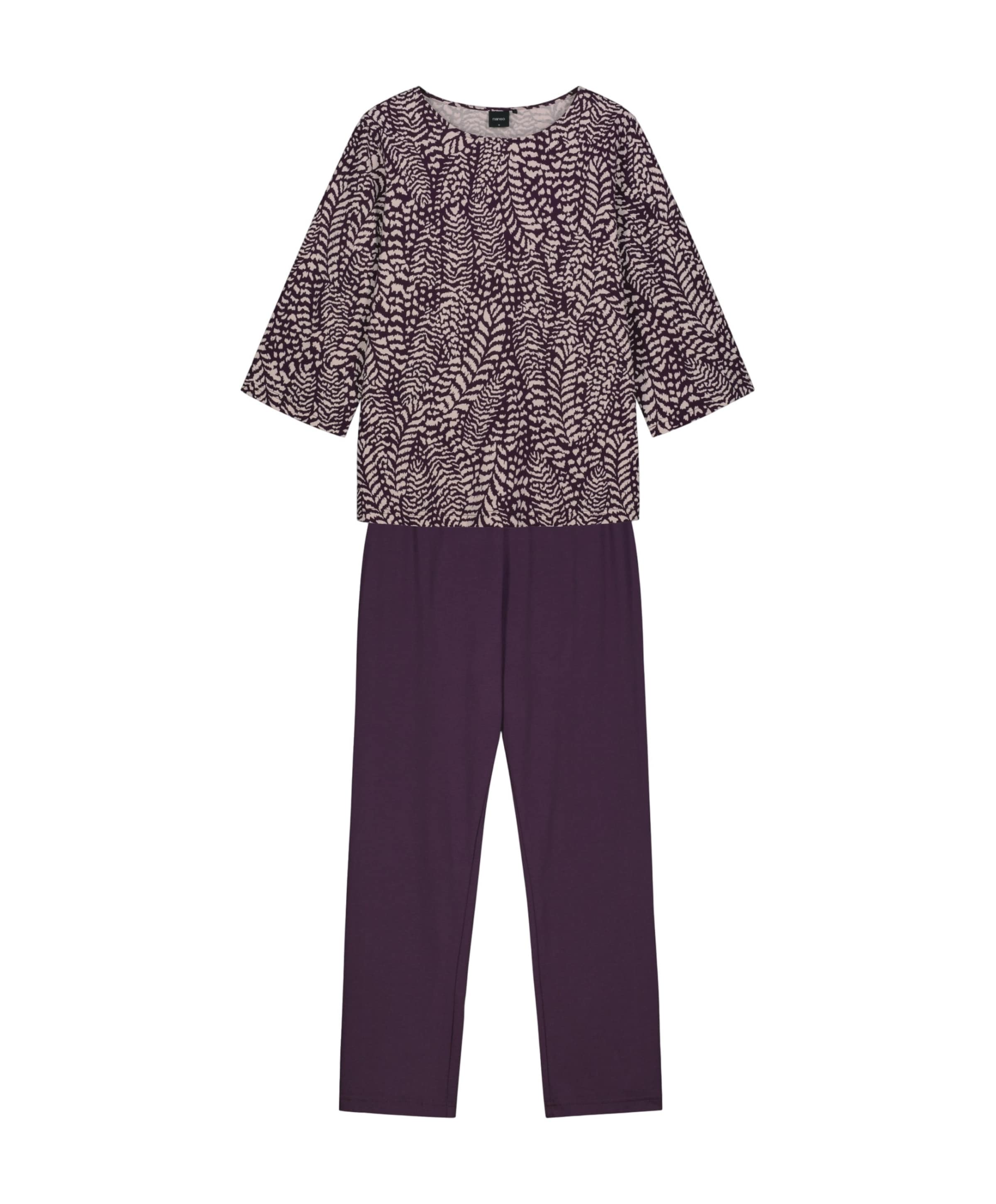 Dames pyjamaset paars