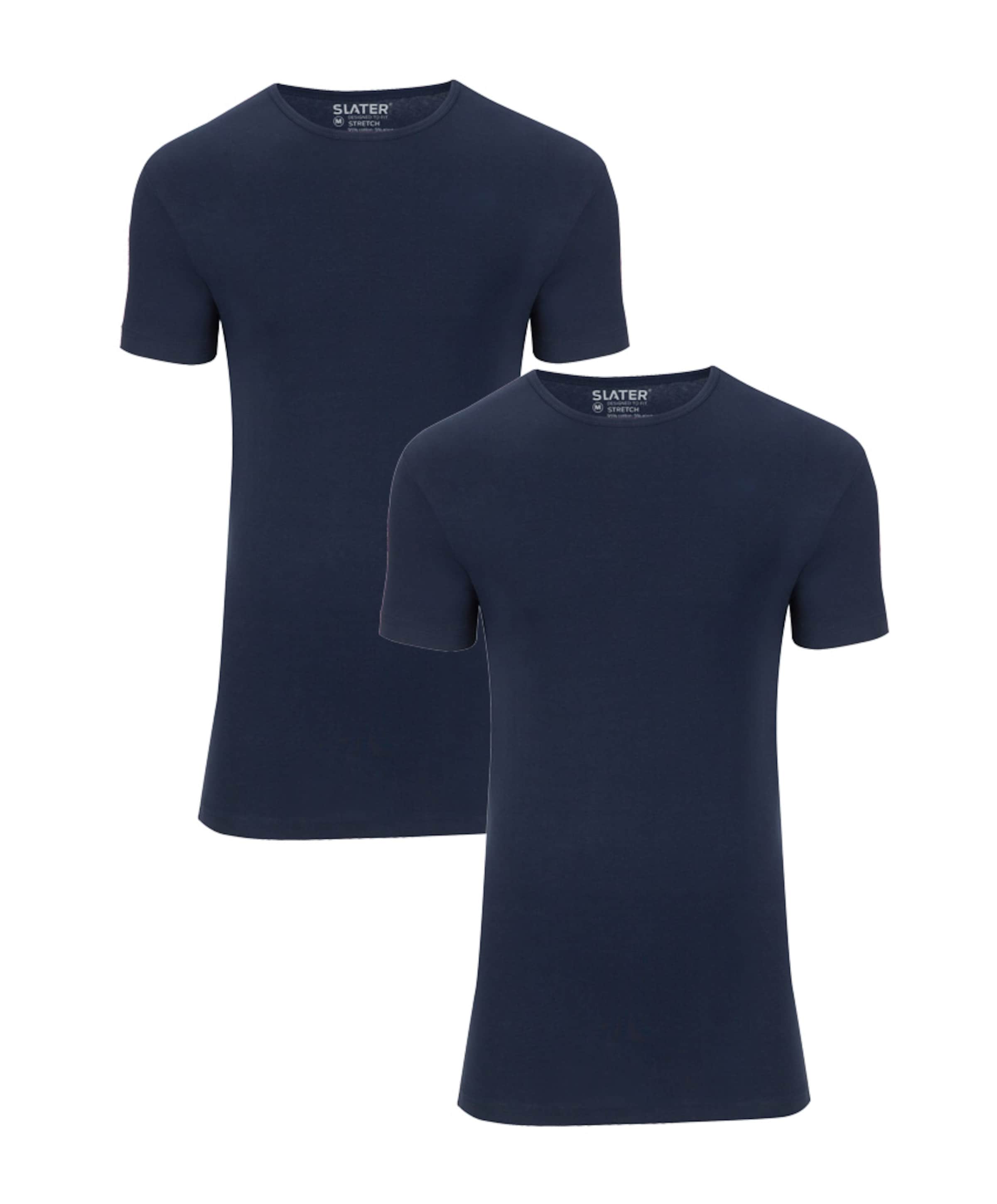 Heren t-shirt blauw