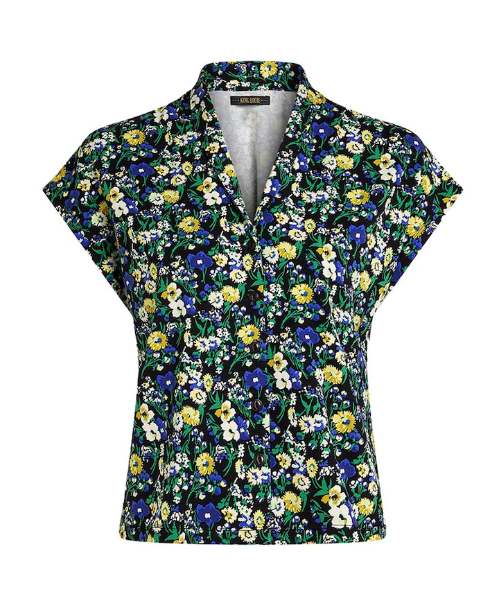 Dames blouse multicolor
