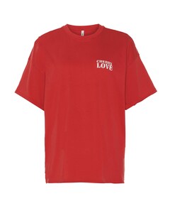 Dames T-shirt rood