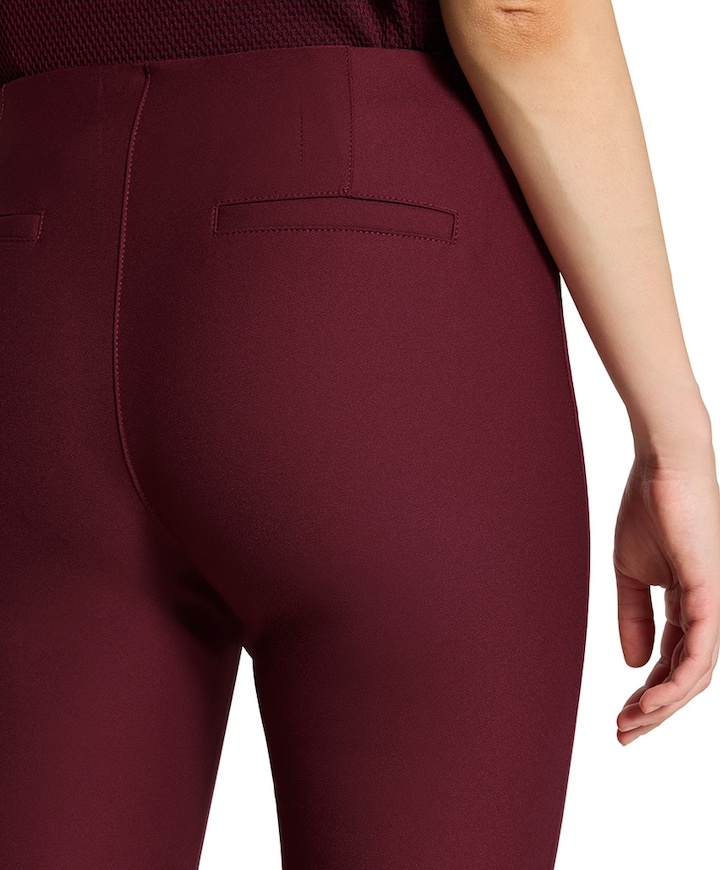 7/8 dames broek bordeaux