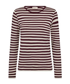 Dames longsleeve bordeaux