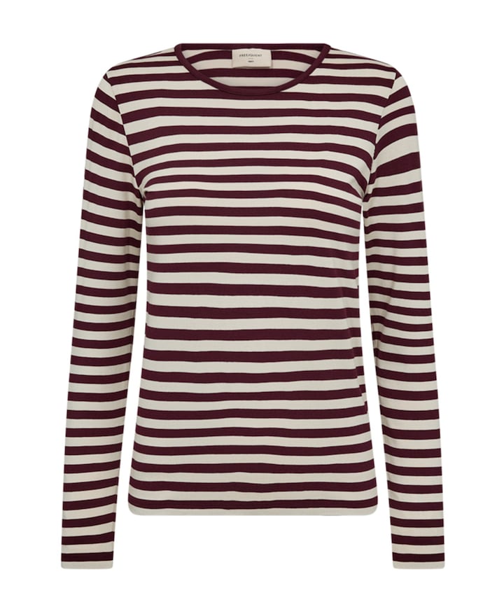 Dames longsleeve bordeaux