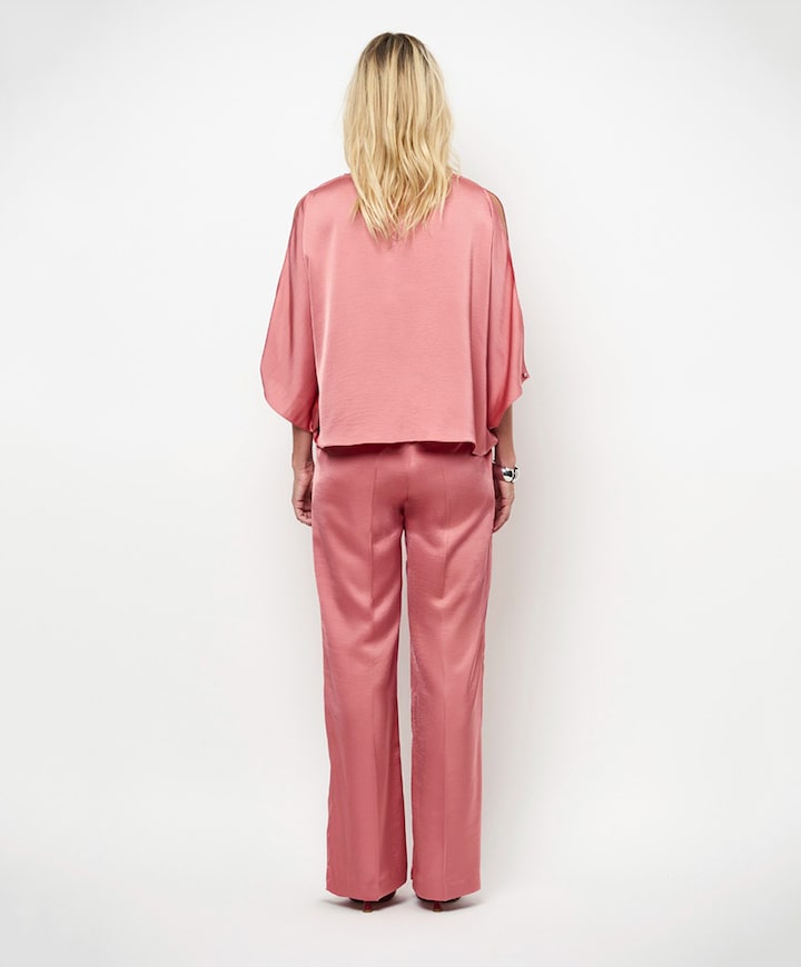 Dames blouse roze