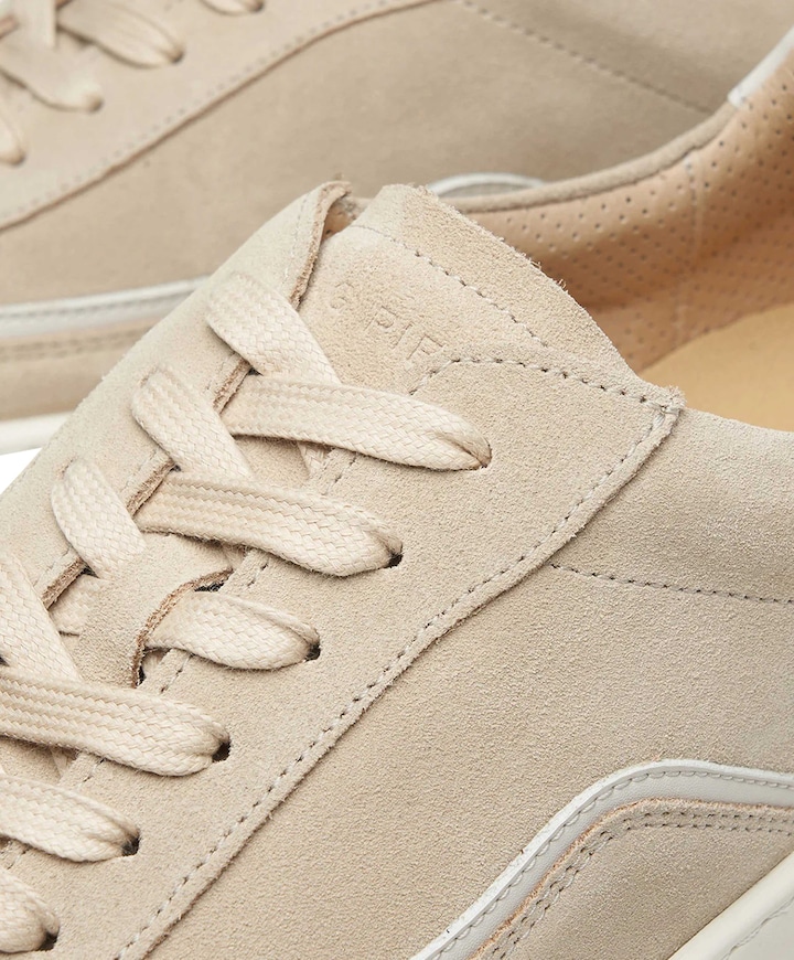 Mondo Stack Suede heren sneakers beige