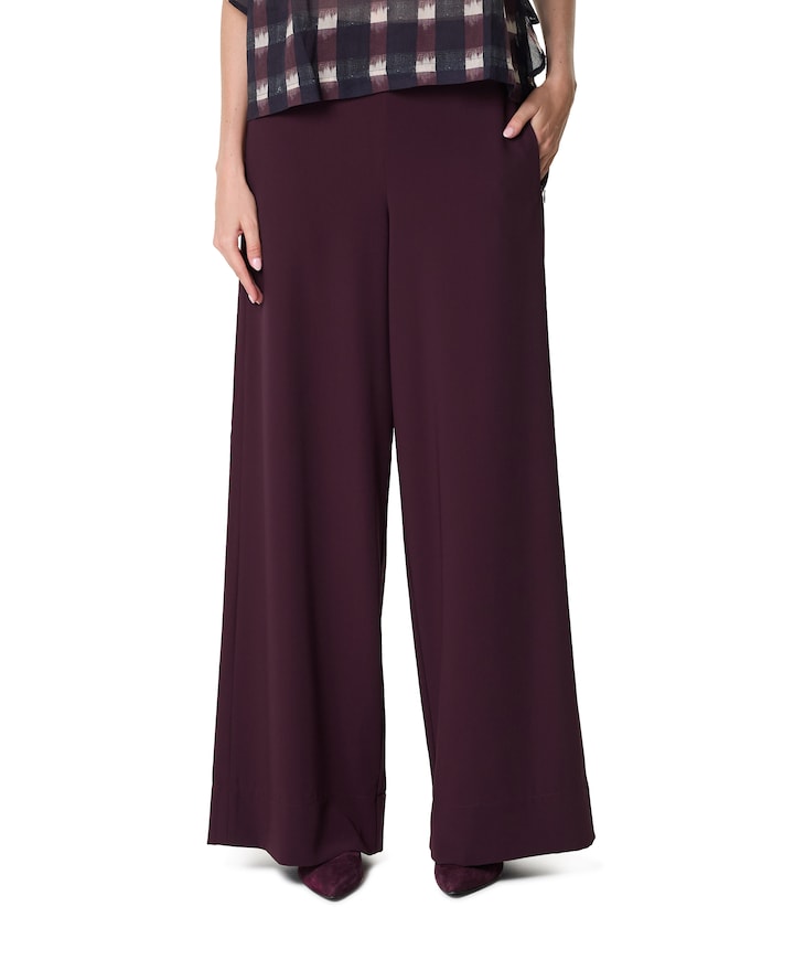 CORALIE dames pantalon bordeaux