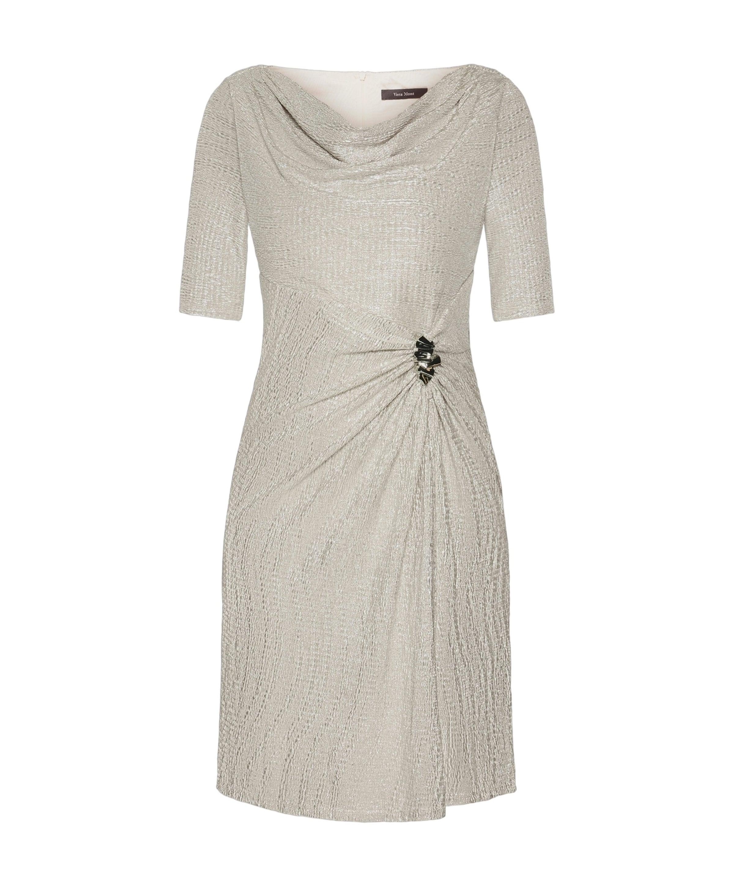 Dames jurk beige