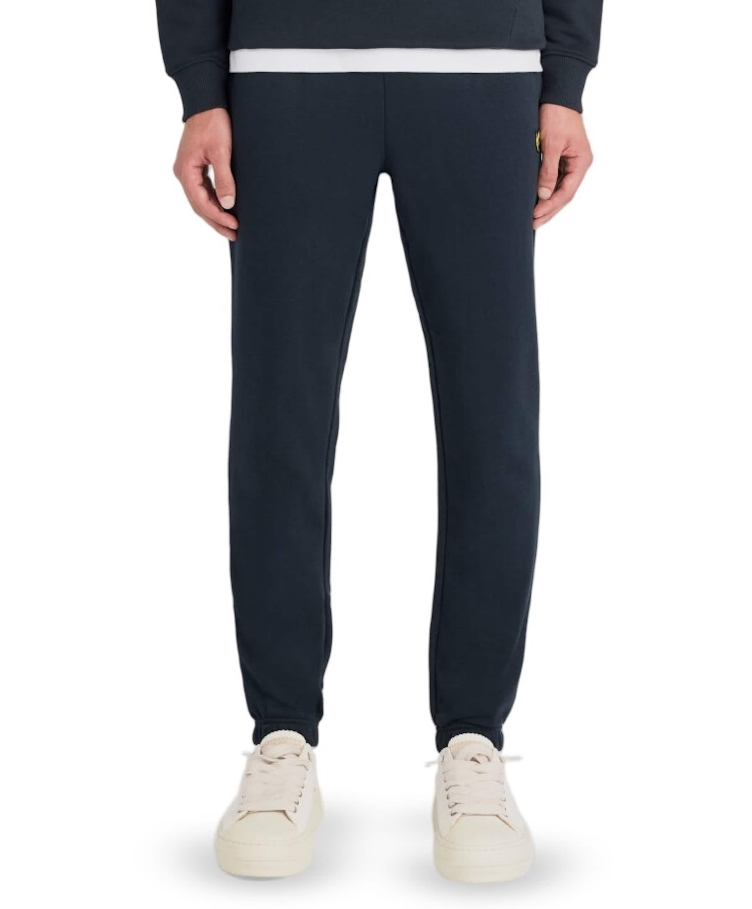 Slim sweat pant heren broek blauw