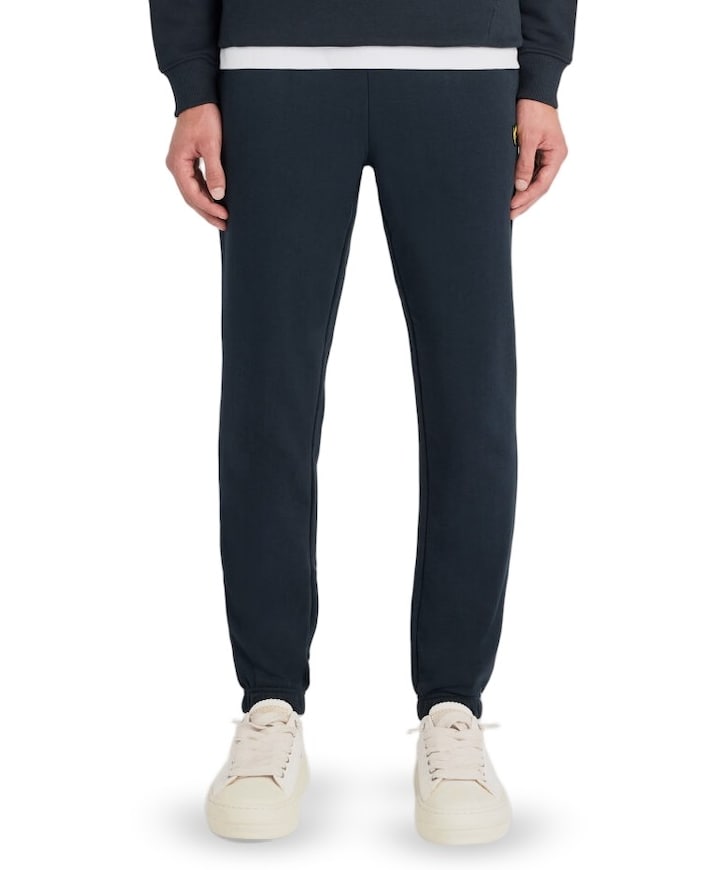 Slim sweat pant heren broek blauw