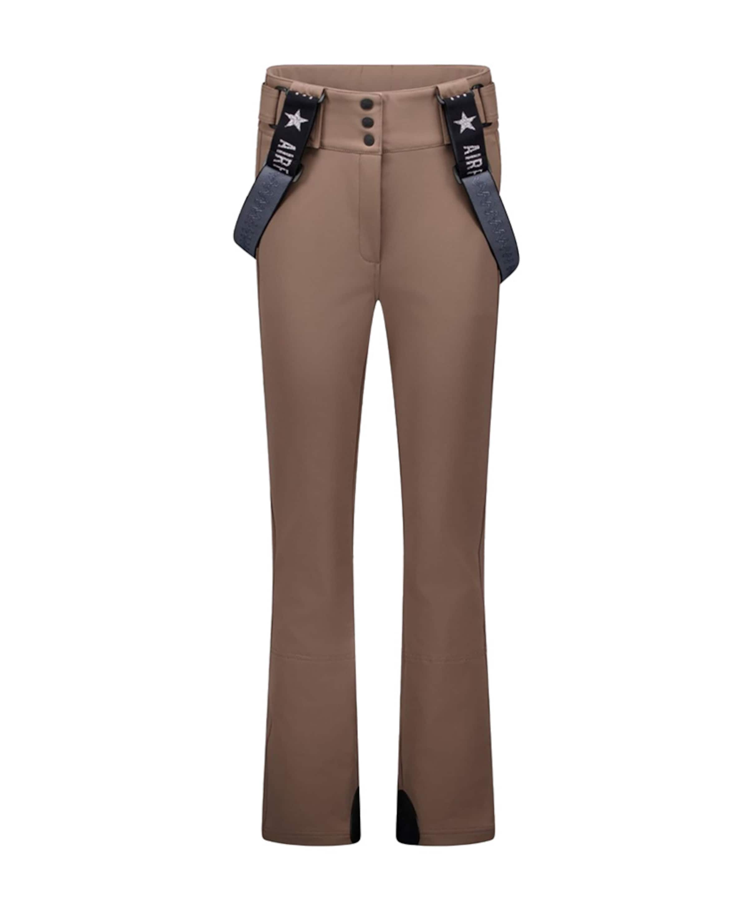 CHRISTIE SALOPETTE dames skibroek bruin