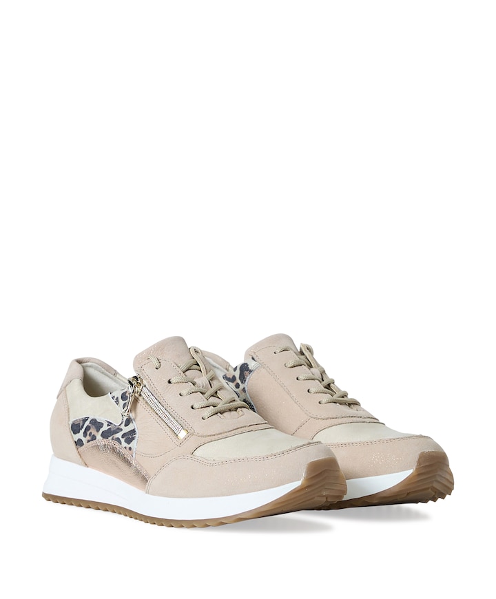 Vicky dames sneakers beige