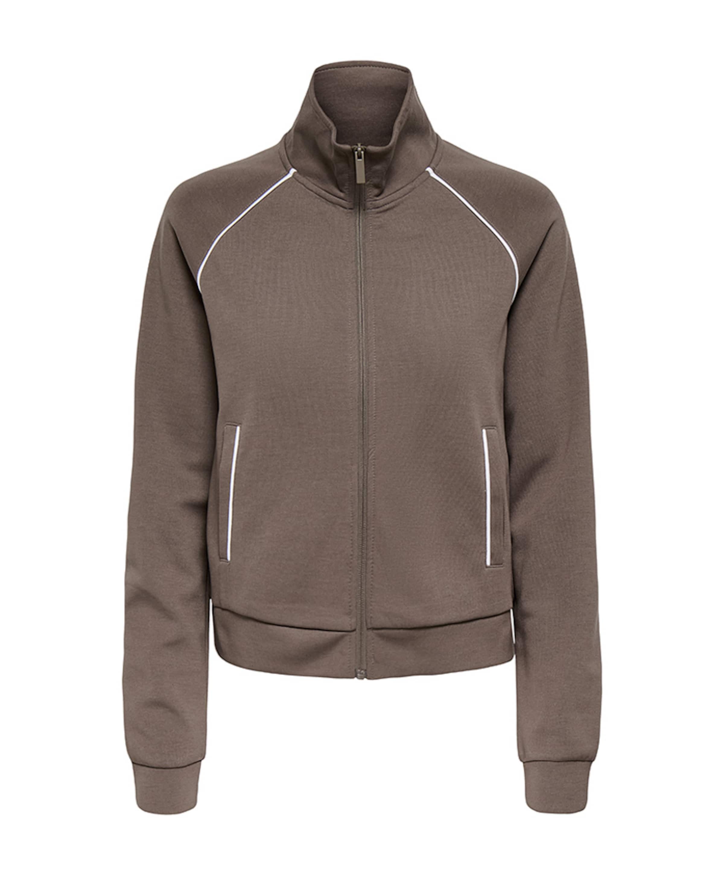Dames vest grijs