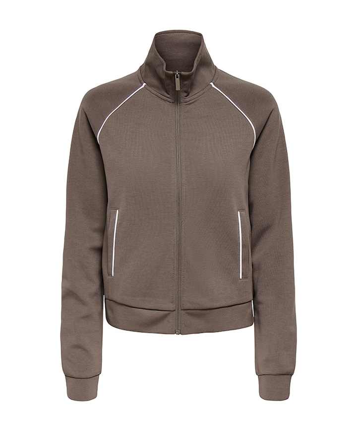 Dames vest grijs