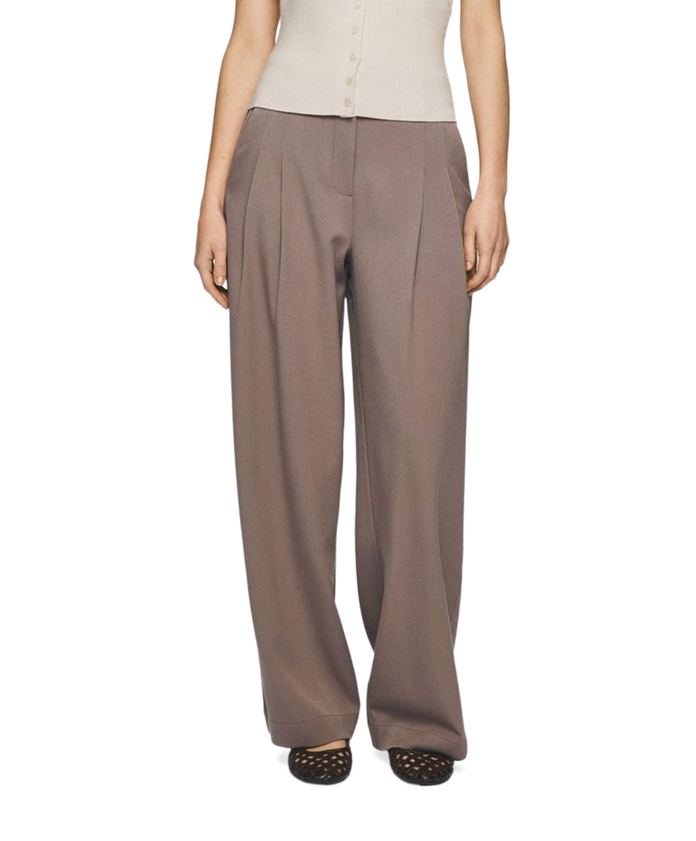 MSCHHenrika HW Pants dames broek bruin