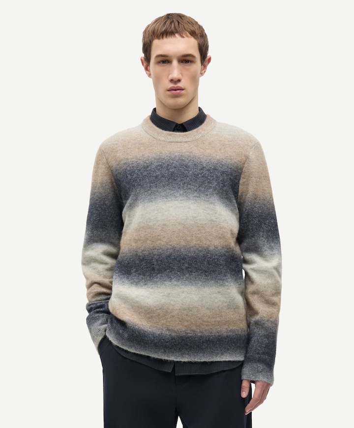 Heren trui blauw