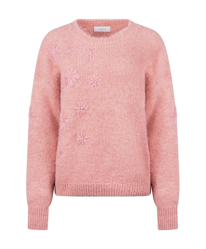 Dames trui roze