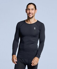 Heren thermoshirt zwart