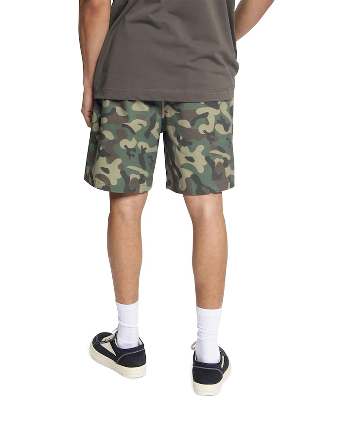Croyez Relaxed Camo Shorts heren korte broek groen
