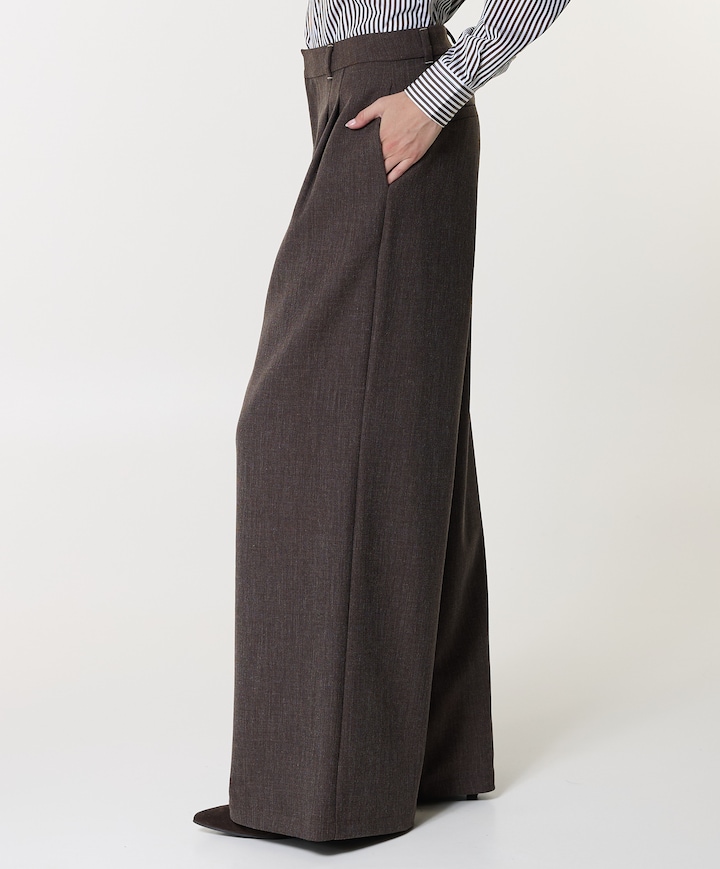 Pantalone dames pantalon bruin