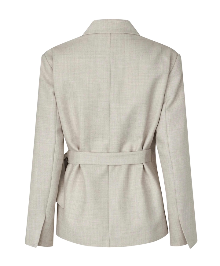 Dames blazer beige