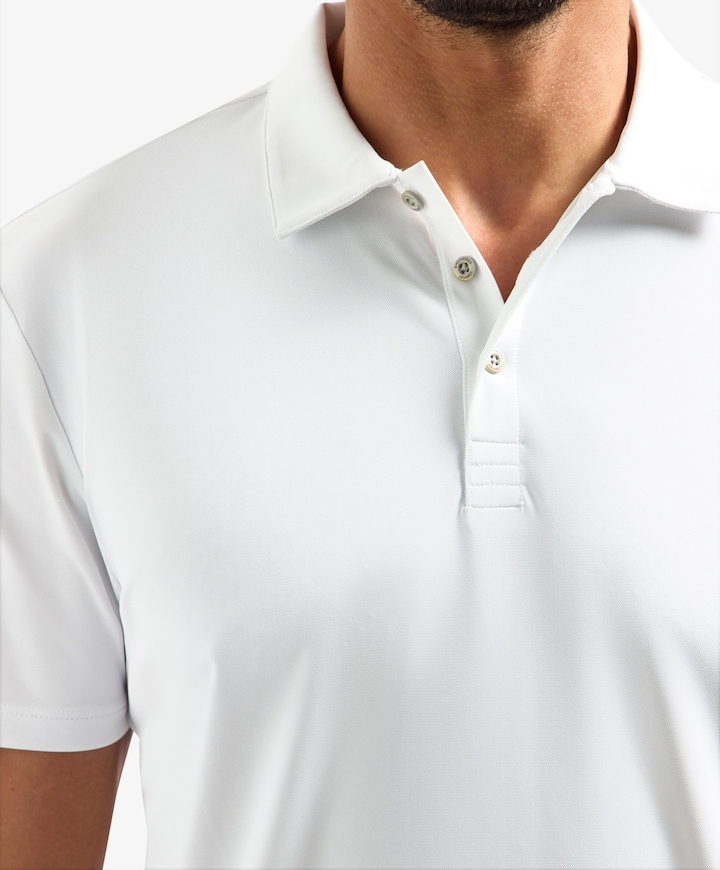 Heren polo wit
