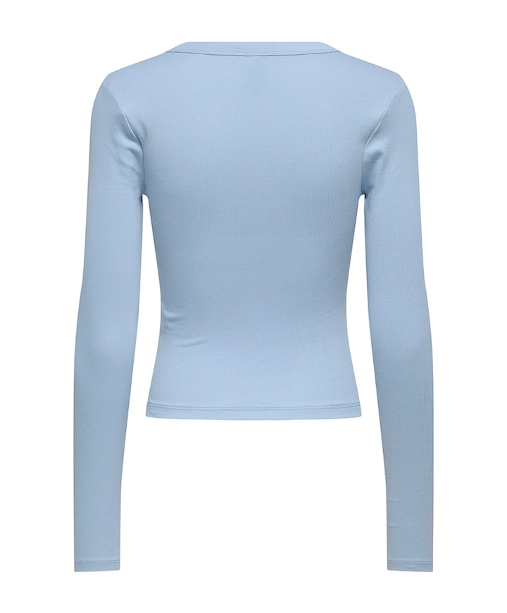 Dames longsleeve blauw