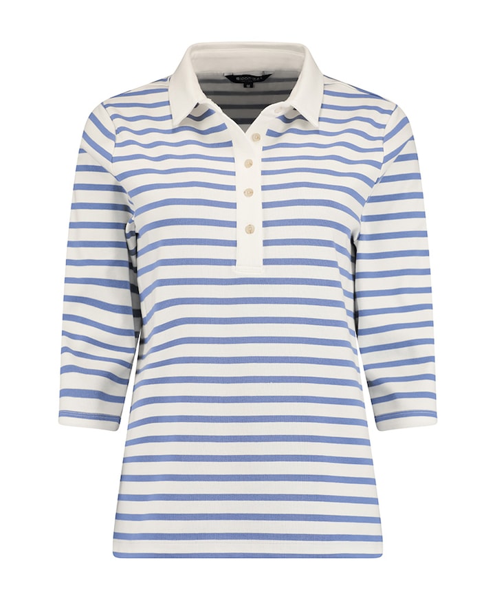 Dames polo blauw
