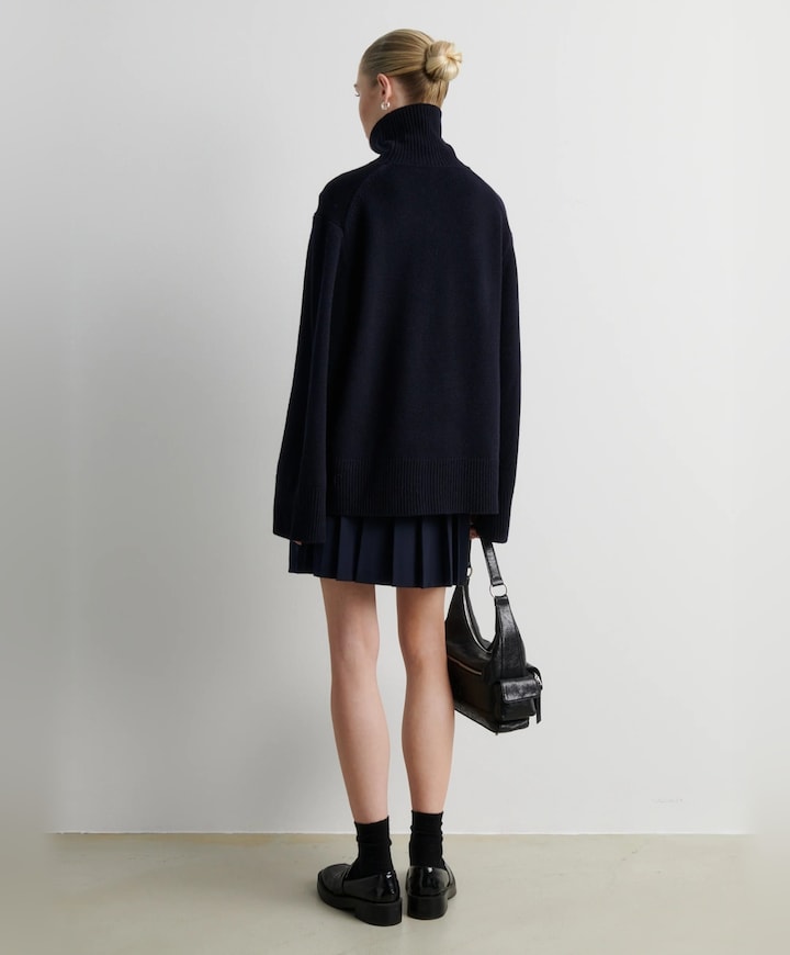 Dames rok blauw