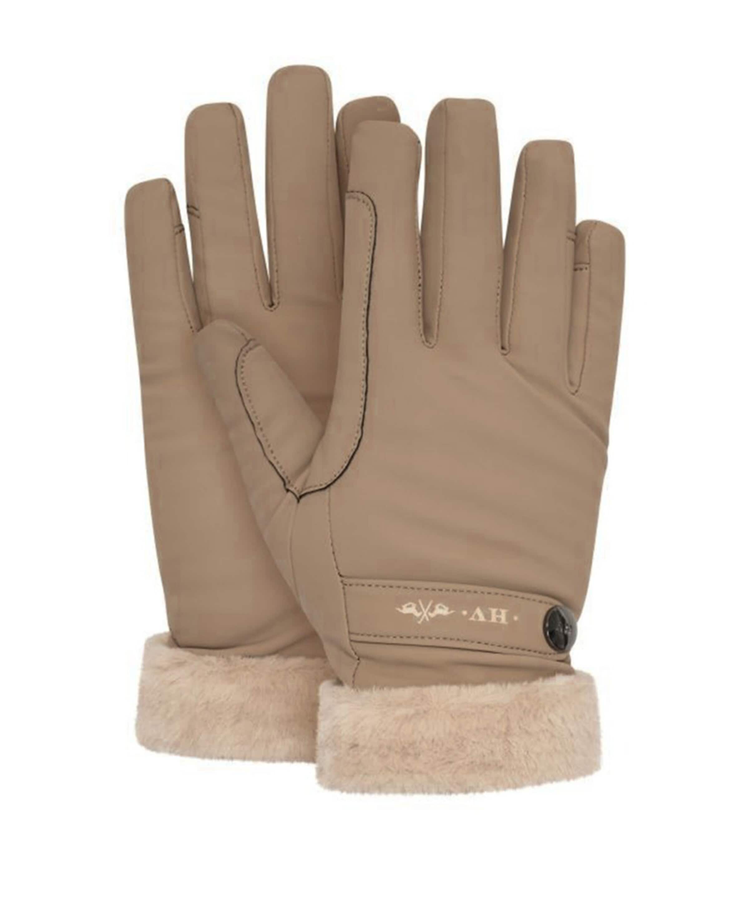 Dames handschoenen beige