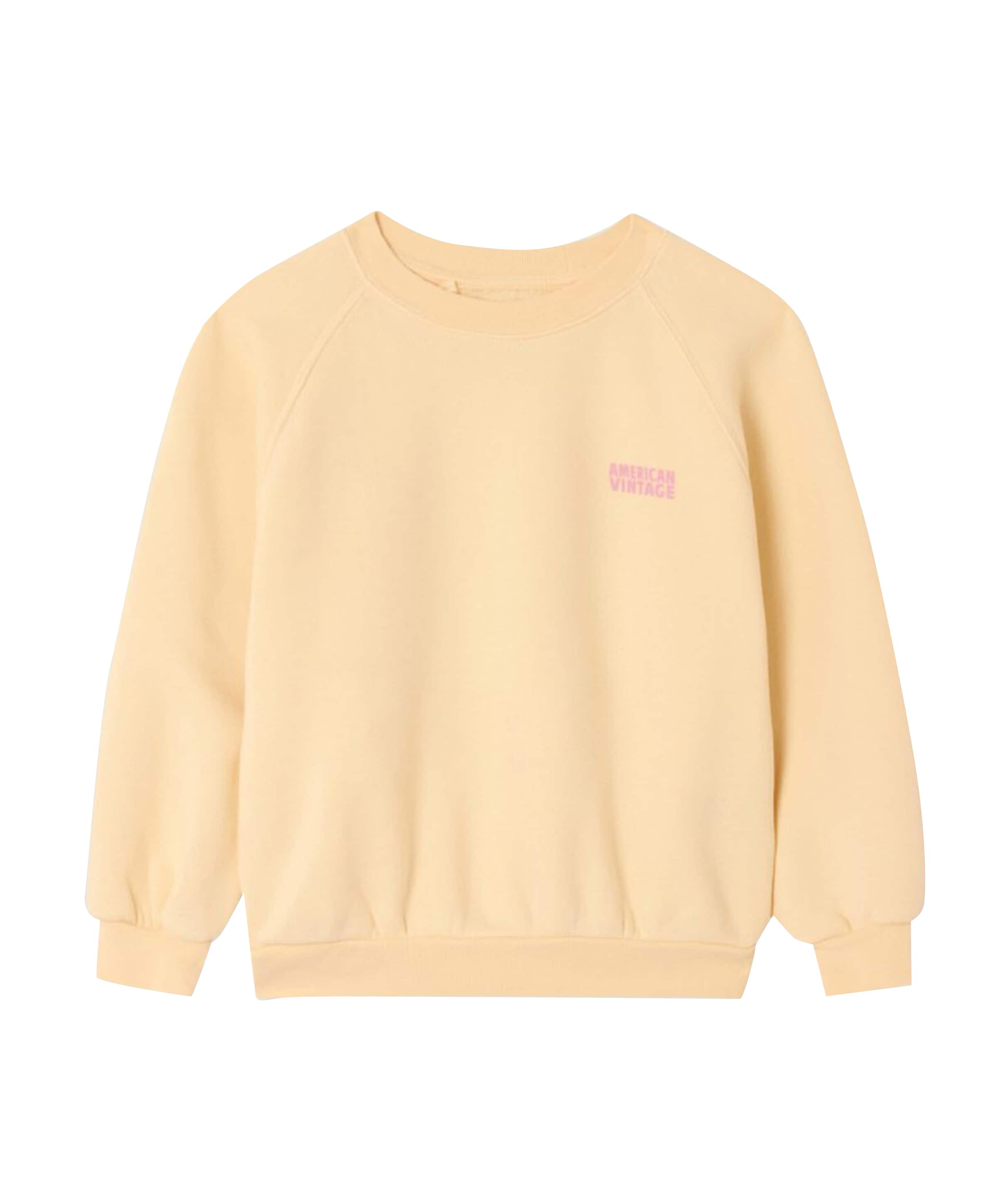 Uniseks sweater  geel