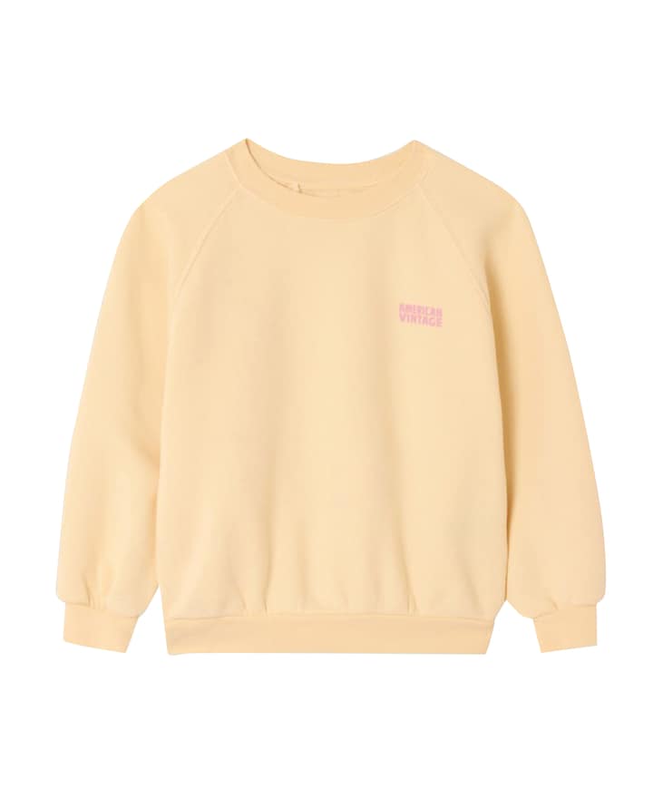 Uniseks sweater  geel