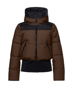 Dames ski-jas groen