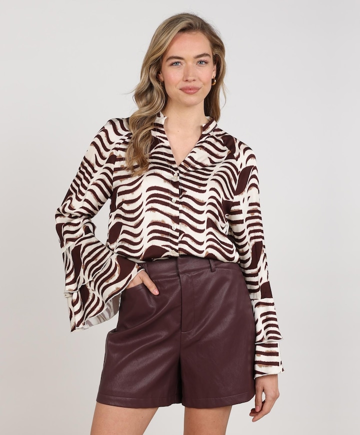 Dames blouse ecru