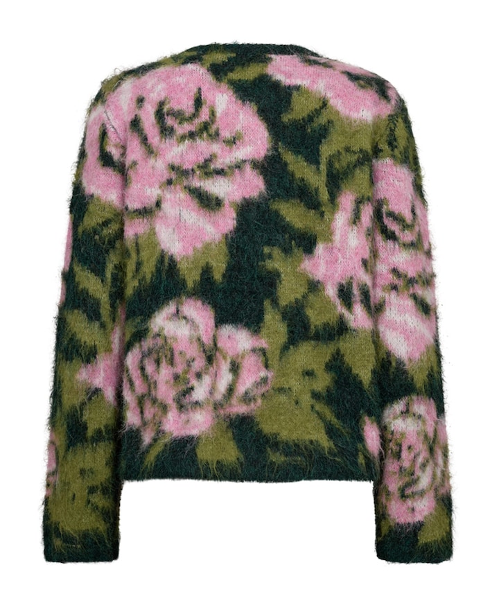 Dames vest groen