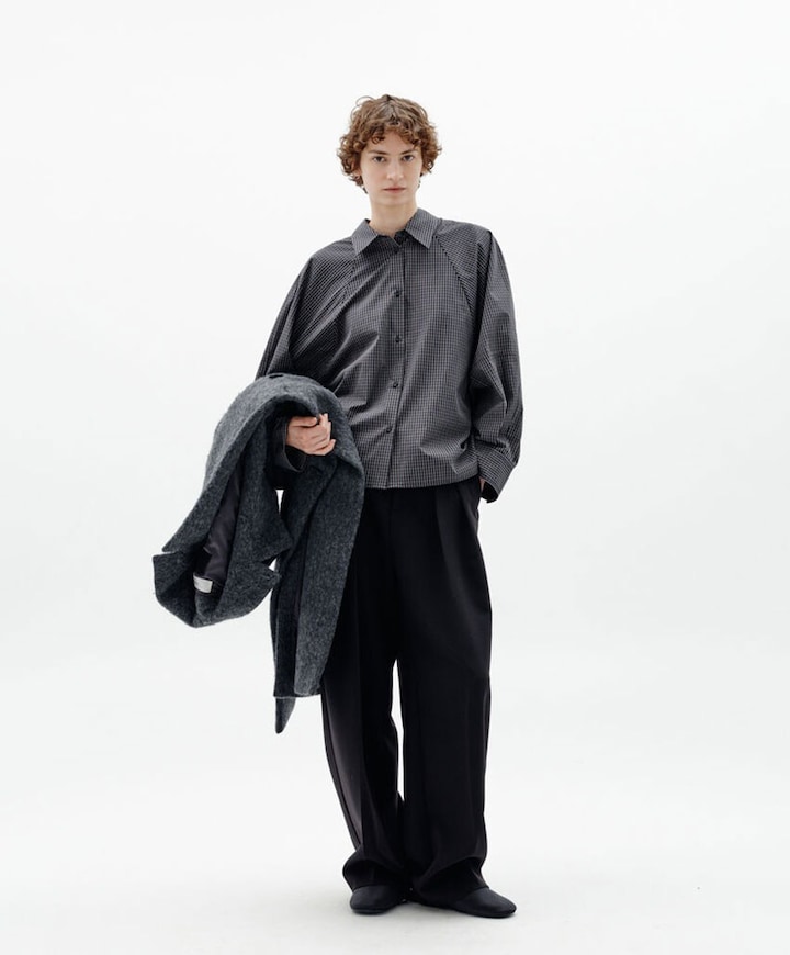 Dames blouse grijs