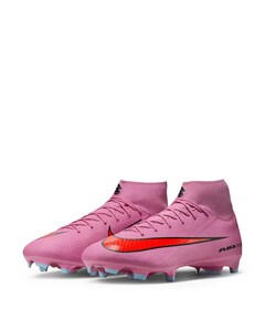 Zm Superfly 10 Acad Fg/mg voetbalschoenen roze