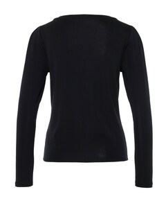 Dames longsleeve zwart