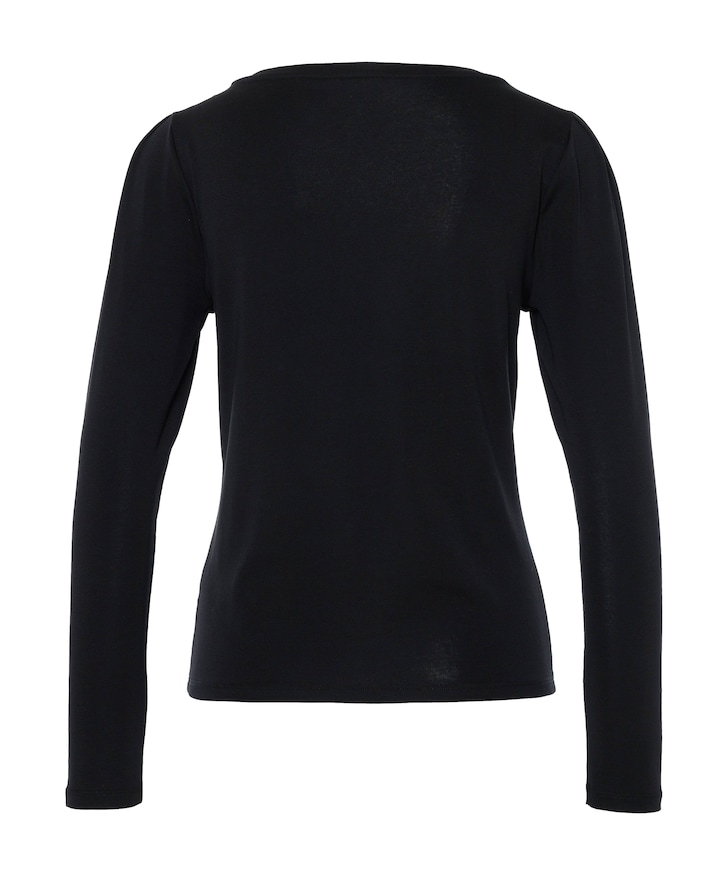 Dames longsleeve zwart