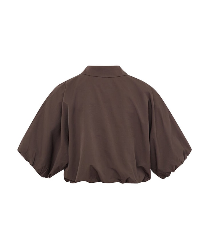 Dames blouse bruin
