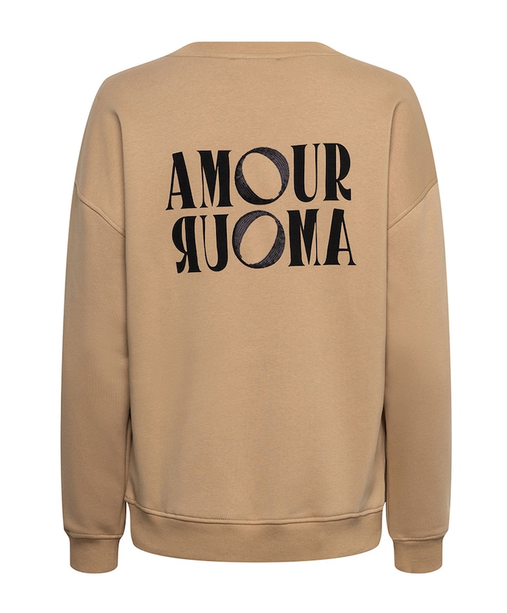 Dames sweater beige