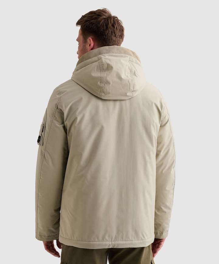 Heren jas beige