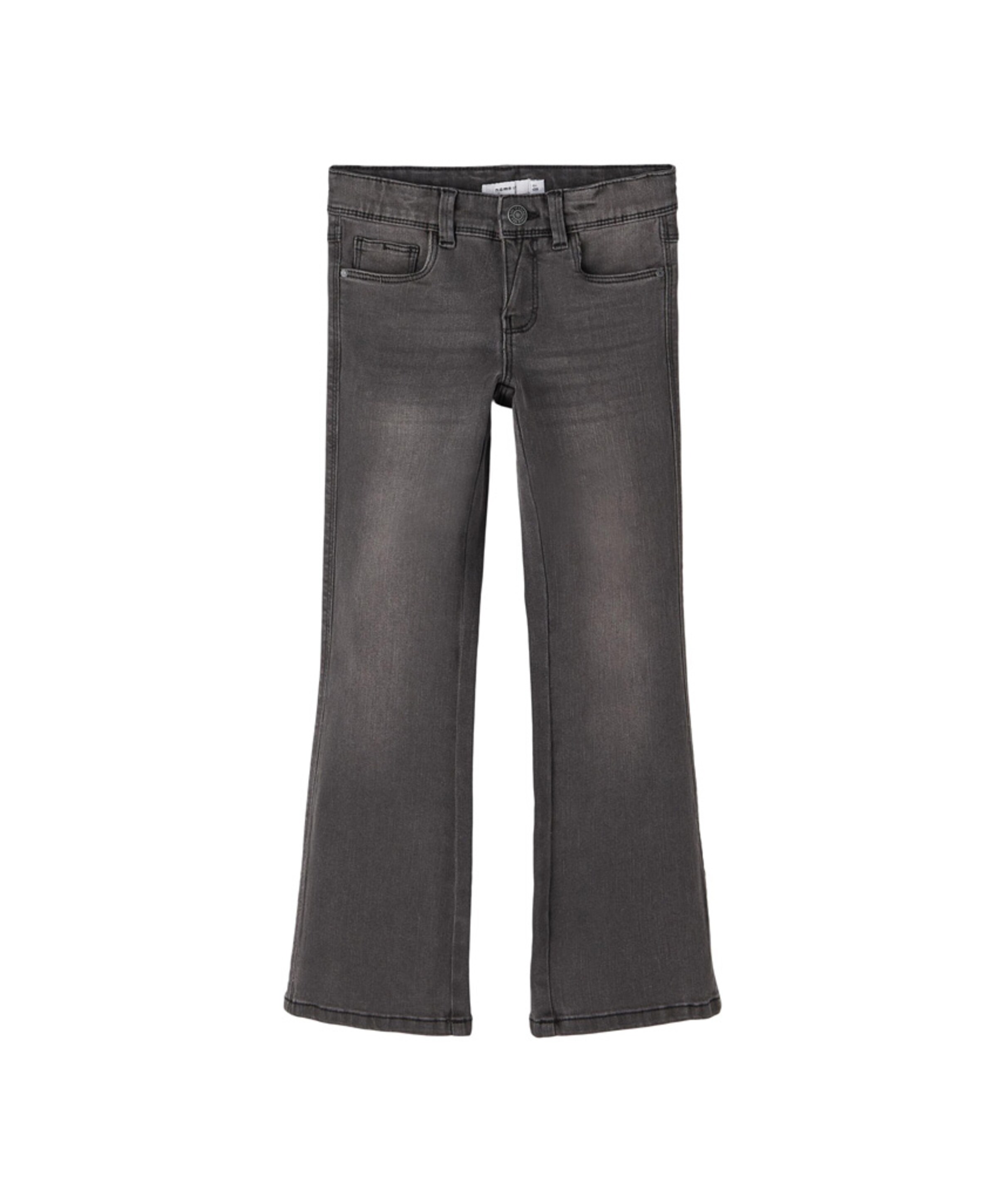 NKFPOLLY SKINNY BOOT 1142-AU jeans grijs