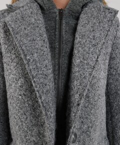 Dames jas grijs